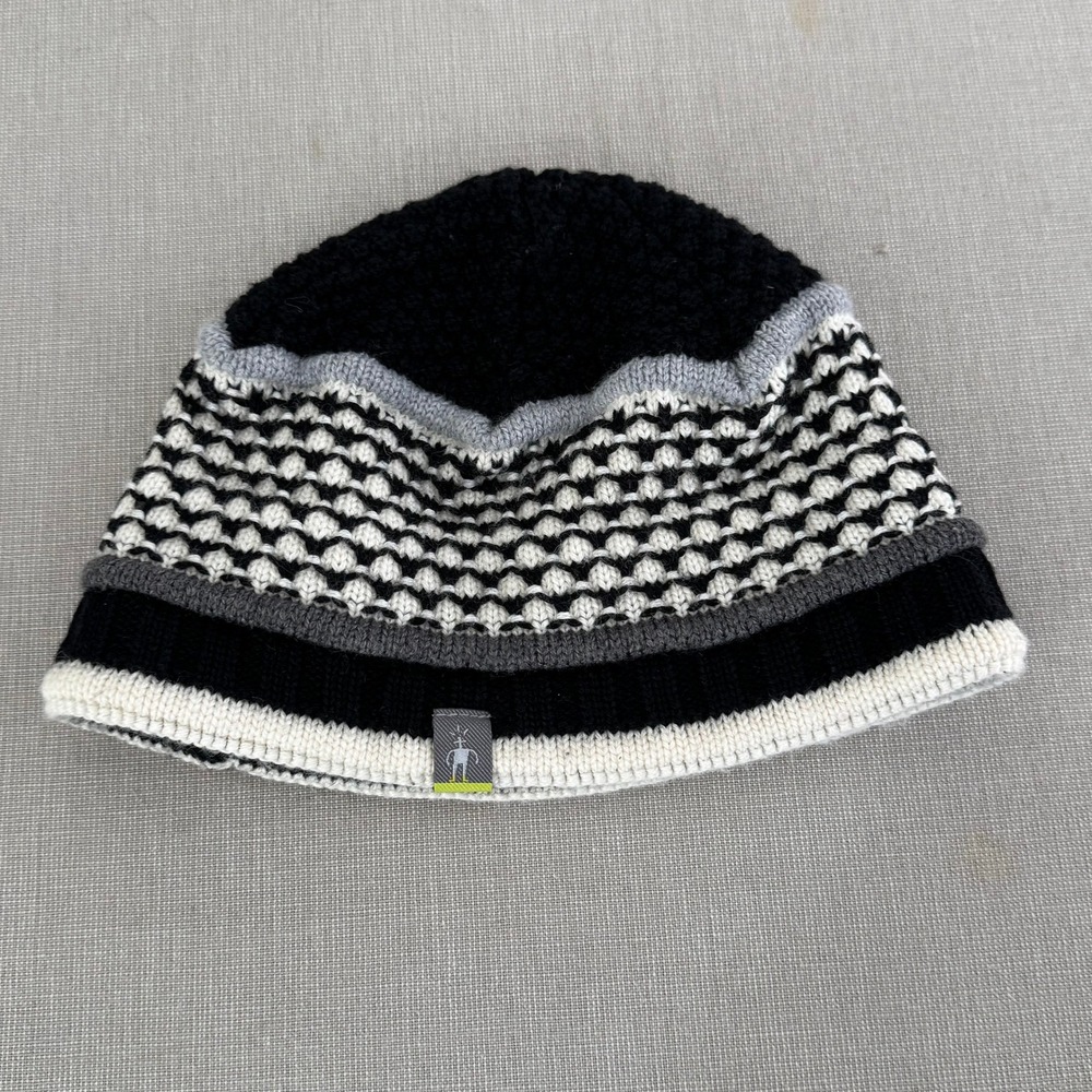 Smartwool Kids Beanie Black/white‎